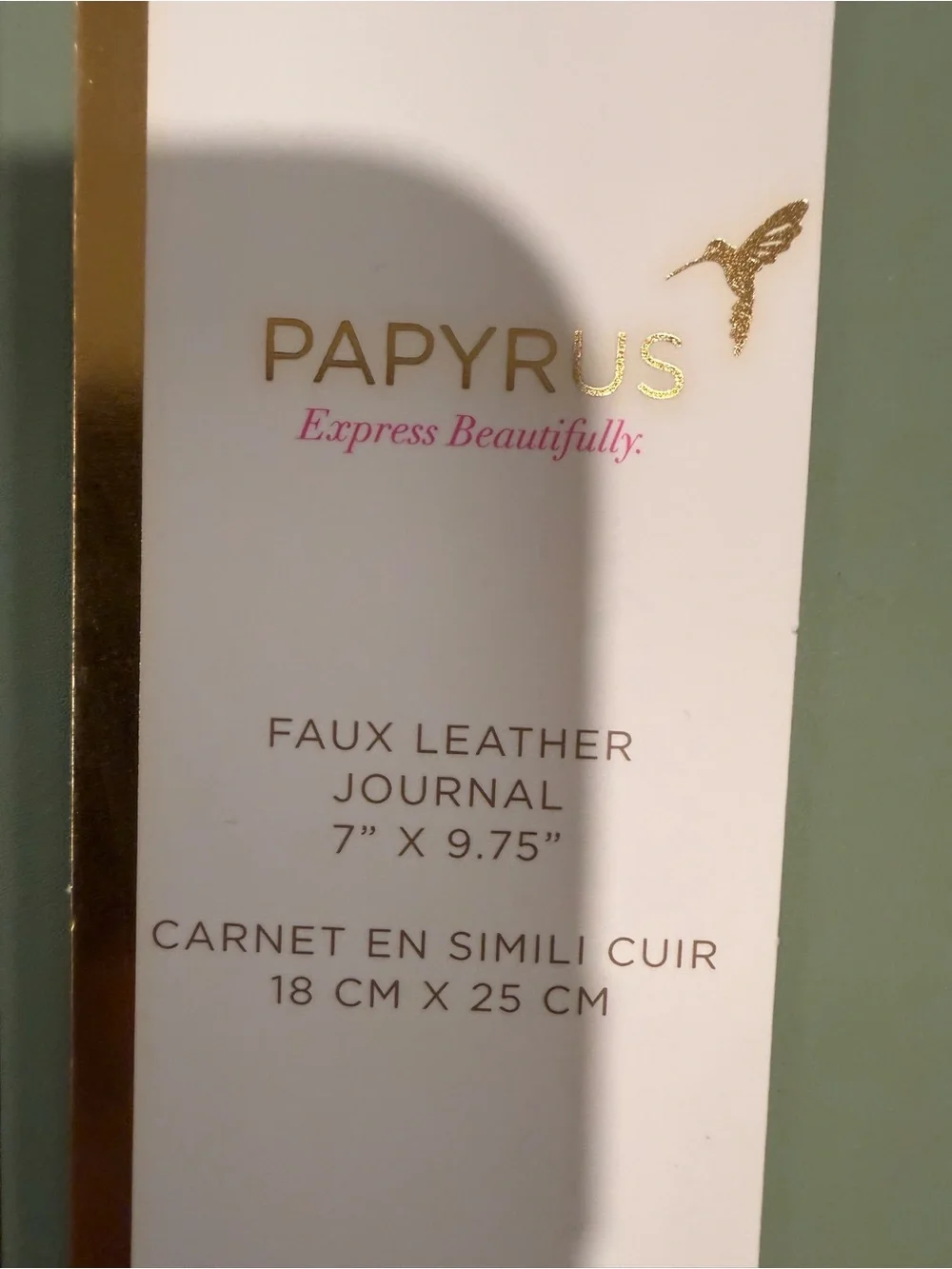 Papyrus faux leather